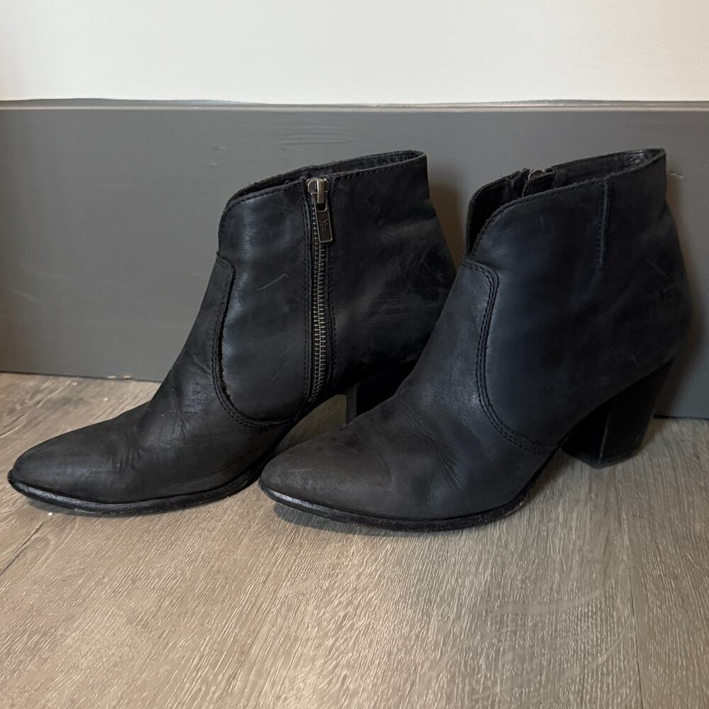 Frye Women's Jennifer Ankle Leather Booties, VGUC, Size 7.5